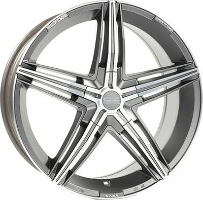 OZ Racing David 7.5x16 5x110 ET 40 Dia 75 Matt Graphite Diamond Cut