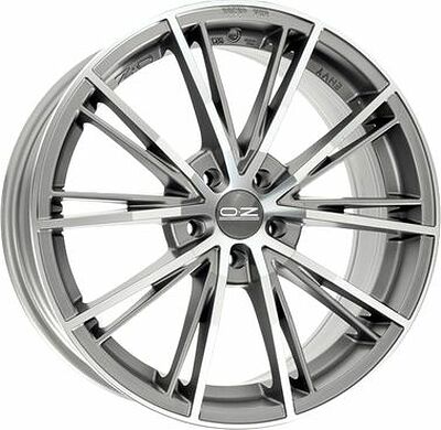 OZ Racing Envy 7x17 4x98 ET 37 Dia 68 Matt Silver Tech Diamond Cut