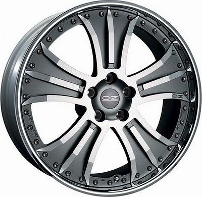 OZ Racing Granturismo 8.5x20 5x114.3 ET 39.8 Dia 67.1 silver