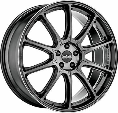 OZ Racing Hyper XT HLT 10.5x20 5x112 ET 26 Dia 66.46 Star Graphite Diamond Lip