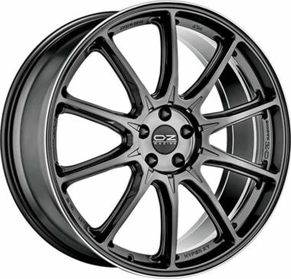 OZ Racing Hyper XT HLT 9x21 5x112 ET 37 Dia 79 Star Graphite Diamond Lip