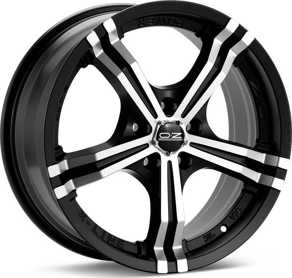 OZ Racing Power 7x17 4x108 ET 25 Dia 75 Black