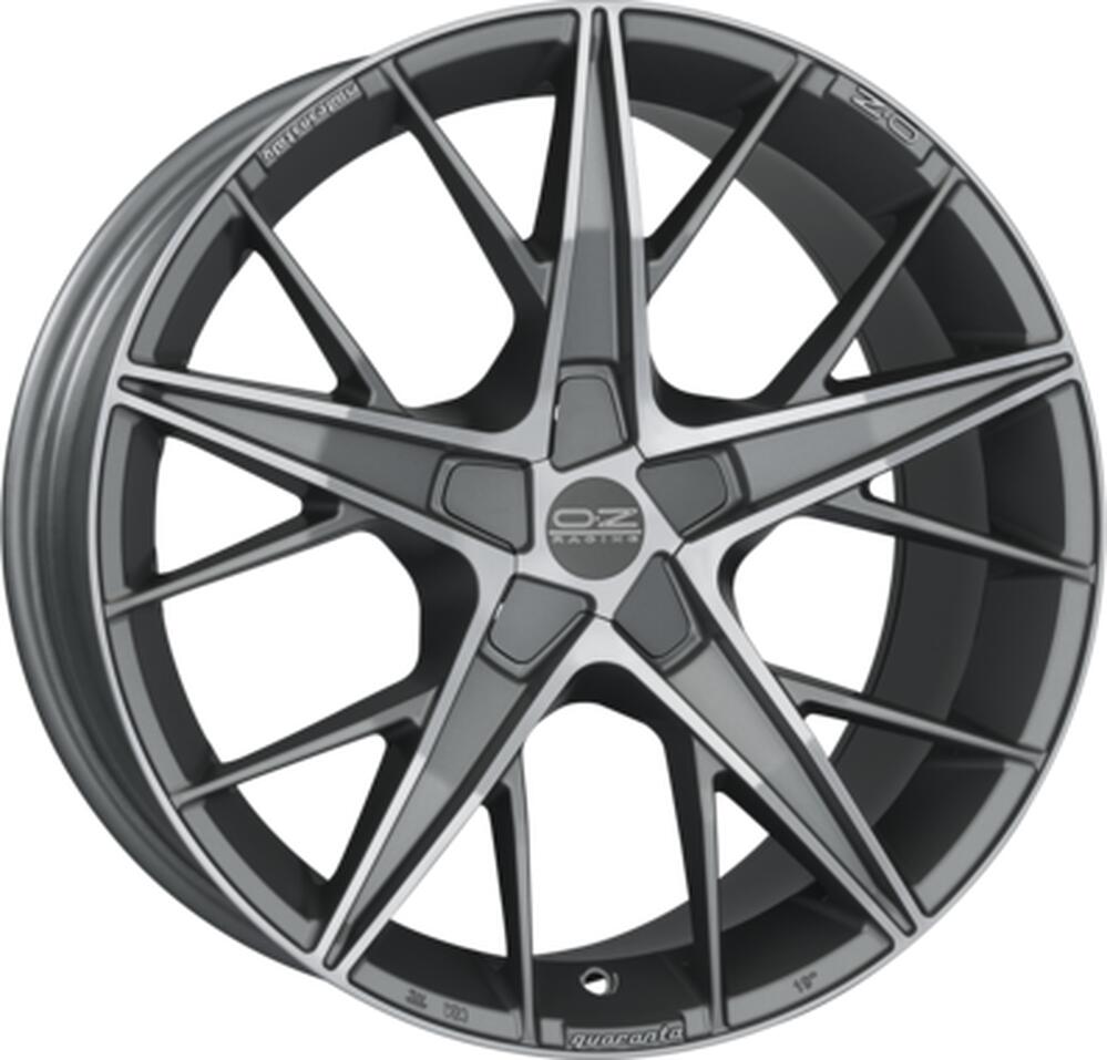 OZ Racing Quaranta 5 8x19 5x112 ET 30 Dia 75 Grigio Corsa Diamond Cut