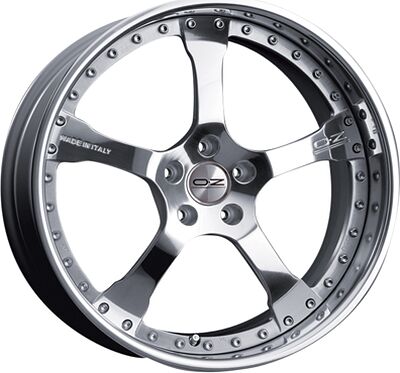 OZ Racing Raffaello 8x19 5x120 ET 34 Dia 79 polished