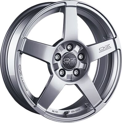 OZ Racing Record 7.5x17 5x112 ET 35 Dia 75 Oz Race Silver