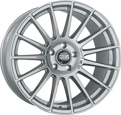 OZ Racing Superturismo Dakar 10x20 5x120 ET 40 Dia 79 matt graphite silver lettering