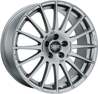 OZ Racing Superturismo GT 7x16 5x105 ET 35 Dia 56.6 Grigio Corsa + Blue