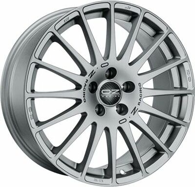 OZ Racing Superturismo GT 8x19 5x114.3 ET 45 Dia 75 Grigio Corsa Black Lettering