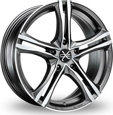 OZ Racing X5B 7x16 5x114.3 ET 45 Dia 75 Matt Graphite D.C.