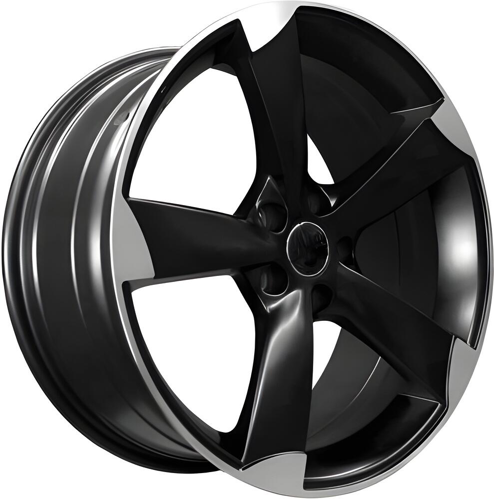 PDW 3006 9x20 5x112 ET 35 Dia 66 Flat Black Machine Face