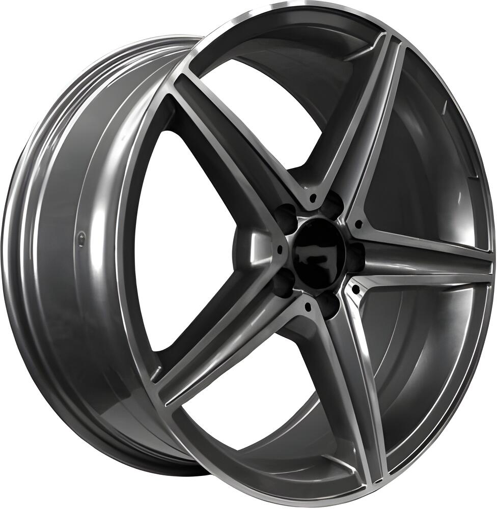 PDW 5261 7.5x18 5x112 ET 35 Dia 66.6 Grey Machine Face