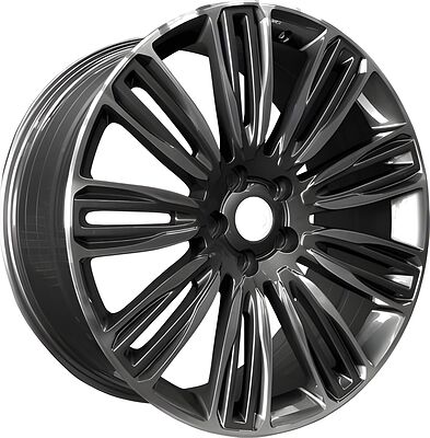PDW 5312 9x21 5x120 ET 48 Dia 72 Gun Metal Machined Face