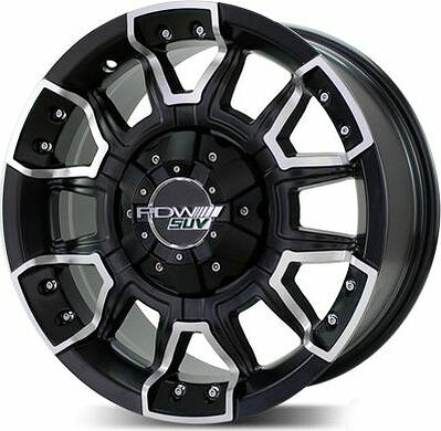 PDW BLACKOUT 6024/01 8x15 5x139.7 Dia 108.2 M/TBS-2