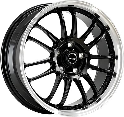 PDW RE30 CLUB SPORT 7018 7x17 4x100 ET 40 Dia 60.1 MI/B