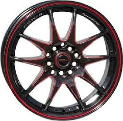 PDW V-SPEC II 7x17 5x100 ET 40 Dia 54.1 MWO/E-Y/Y/B