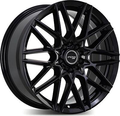 PDW VELOCE 5337 7.5x18 5x112 ET 45 Dia 57.1 B (Black)