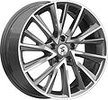 Premium Series KP010 7.5x18 5x108 ET 36 Dia 65.1 Diamond Gloss Graphite