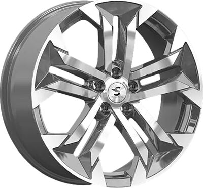 Premium Series КР015 (Exeed TXL/VX) 7.5x19 5x108 ET 36 Dia 65.1 Diamond Gloss Graphite