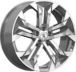 Premium Series КР015 (Haval Dargo) 7.5x19 5x114.3 ET 40 Dia 66.6 Diamond Gloss Graphite