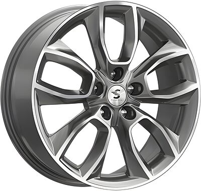 Premium Series КР001 (Kodiaq) 7x18 5x112 ET 43 Dia 57.1 Diamond Gloss Graphite