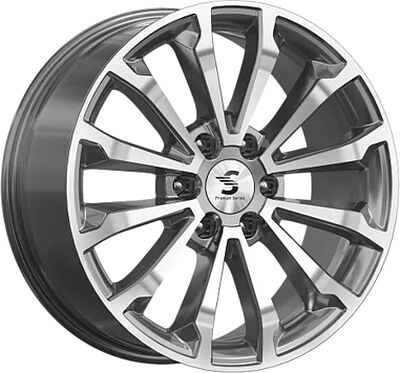 Premium Series КР006 (Haval H9) 8.5x20 6x139.7 ET 33 Dia 75.1 Diamond Gloss Graphite