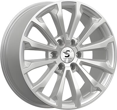 Premium Series КР006 (TANK 500) 8.5x20 6x139.7 ET 33 Dia 100.1 Elite Silver