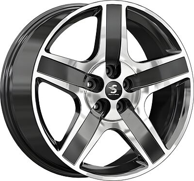 Premium Series КР008 Genesis GV80 8.5x20 5x114.3 ET 47 Dia 67.1 Diamond Gloss Graphite