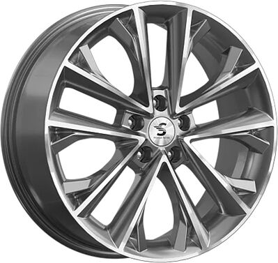 Premium Series КР012 (Exeed TXL) 7x18 5x108 ET 36 Dia 65.1 Diamond Gloss Graphite