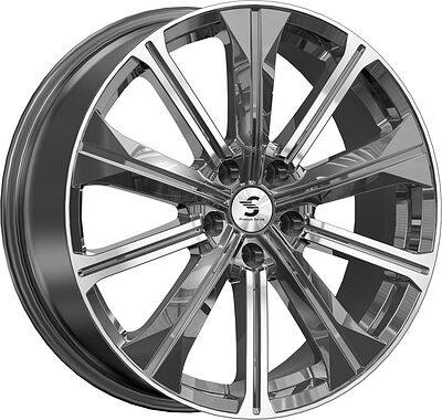 Premium Series КР013 7x19 5x108 ET 45 Dia 60.1 diamond-gloss-graphite