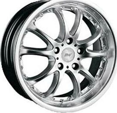 Racing Wheels H-107 7x17 5x120 ET 38 Dia 74.1 HS D/P