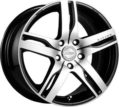 Racing Wheels H-459 7x16 5x114.3 ET 35 Dia 67.1 BK F/P