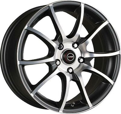 Racing Wheels H-470 7x16 4x98 ET 38 Dia 58.6 BK-OBL F/P