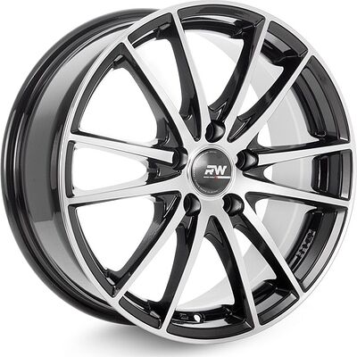 Racing Wheels H-498 8x18 5x112 ET 45 Dia 66.6 BK F/P