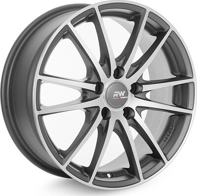 Racing Wheels H-498 7x17 5x112 ET 45 Dia 66.6 DDN F/P