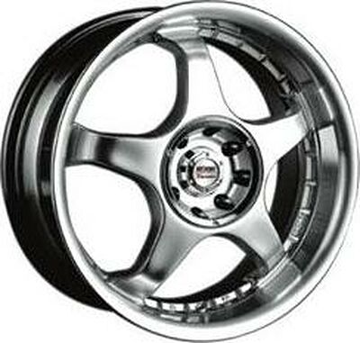 Racing Wheels H-115 7x17 4x114.3 ET 40 Dia 67.1 BK-OJW P