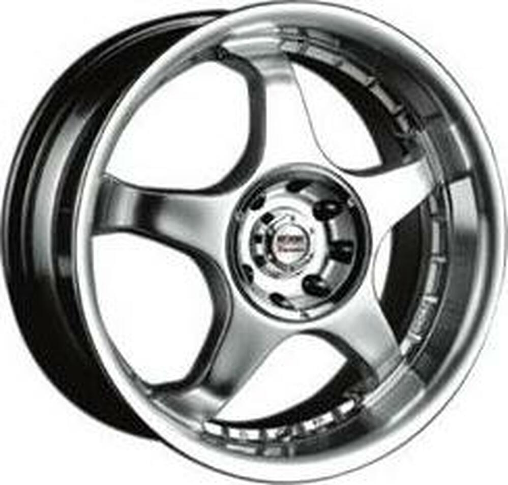 Racing Wheels H-115 7x15 4x98 ET 35 Dia 58.6 BK-OJW P