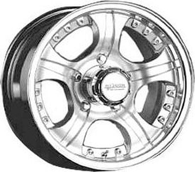 Racing Wheels H-267 8x16 5x139.7 Dia 110.5 хром