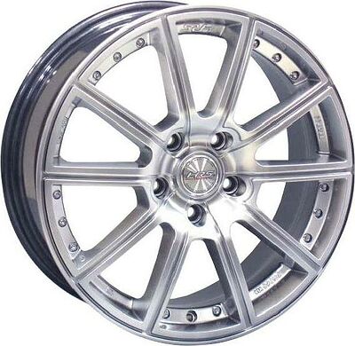 Racing Wheels H-423 7x16 5x114.3 ET 40 Dia 73.1 BK F/P