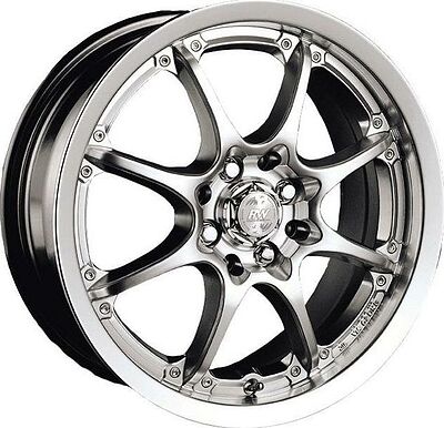 Racing Wheels H-113 5.5x13 4x98 ET 35 Dia 58.6 silver
