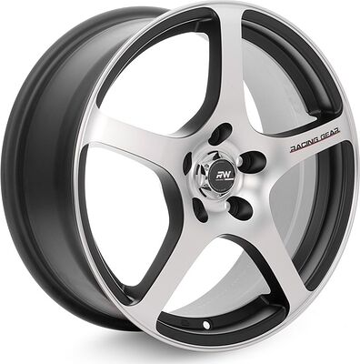 Racing Wheels H-125 7x17 5x112 ET 45 Dia 66.6 DB F/P