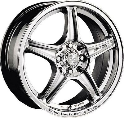 Racing Wheels H-126 6x14 4x98 ET 38 Dia 58.6 BL HP