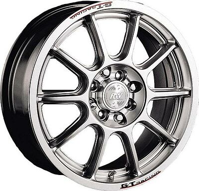 Racing Wheels H-133 6x14 4x100/108 ET 38 Dia 67.1 HP/HS