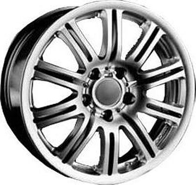 Racing Wheels H-167R 8x17 5x120 ET 15 Dia 74.1 HP/HS