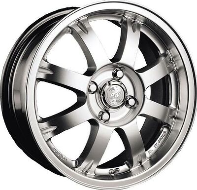 Racing Wheels H-207 6x14 4x98 ET 38 Dia 58.6 BL