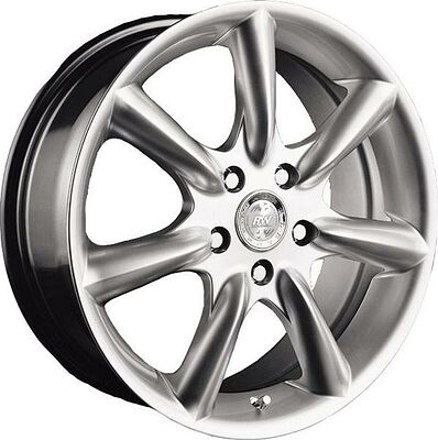 Racing Wheels H-321 7x17 5x112 ET 45 Dia 73.1 silver