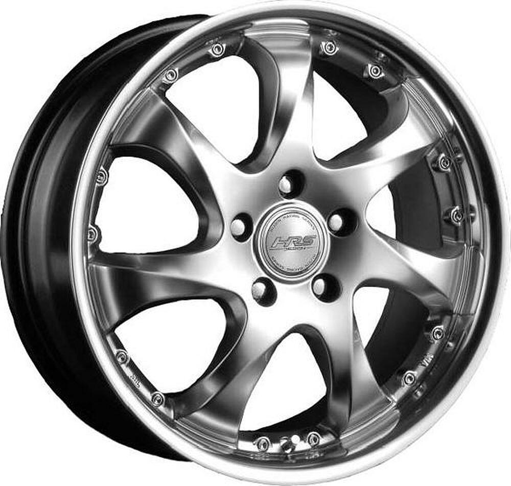 Racing Wheels H-371 7.5x17 5x108 ET 45 Dia 73.1 Chrome