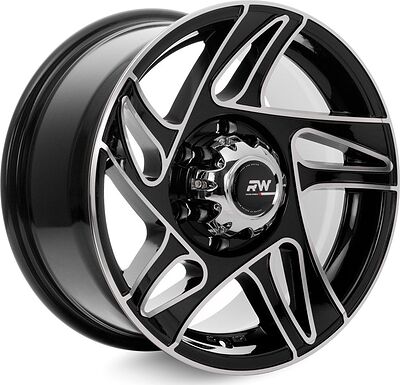 Racing Wheels H-417 8x16 5x139.7 Dia 108.2 BK F/P