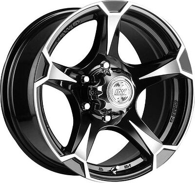 Racing Wheels H-547 8x16 6x139.7 Dia 110.5 BK F/P