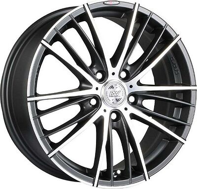 Racing Wheels H-551 7x16 5x108 ET 40 Dia 67.1 W-OBK F/P