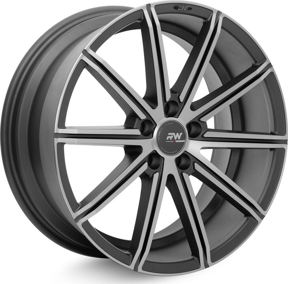 Racing Wheels H-577 8.5x19 5x112 ET 35 Dia 66.6 DMGM F/P